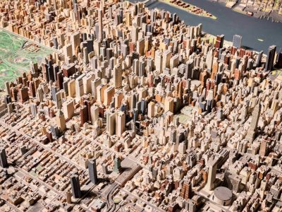 La maqueta de New York de Pretend it’s a City