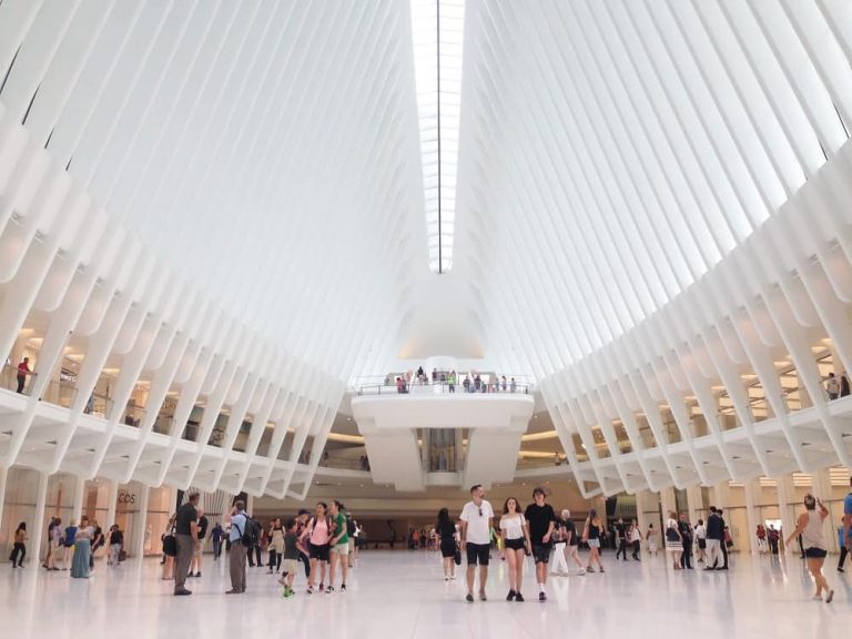 The Oculus en Nueva York, una estación de otro mundo