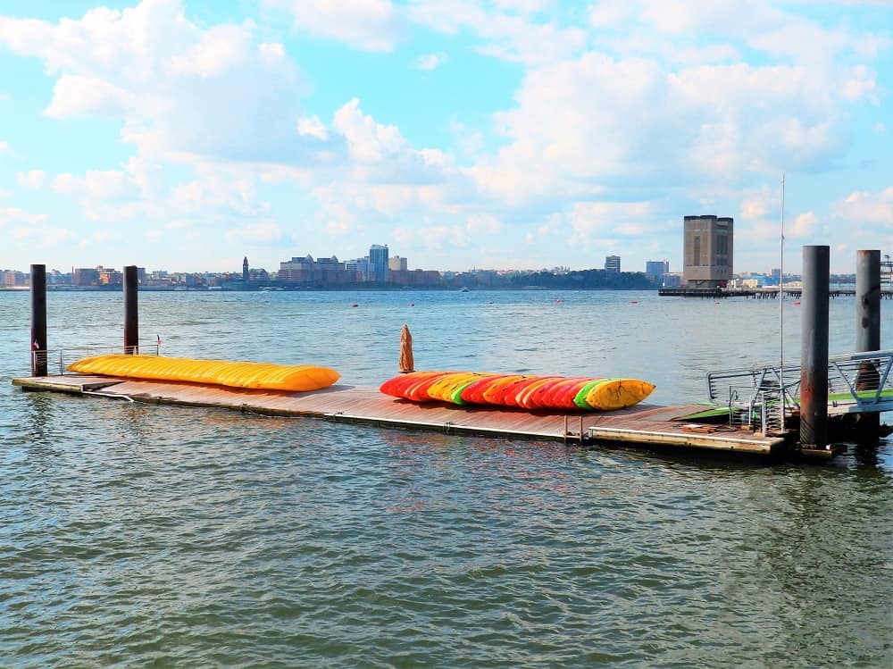 Kayak gratis en Nueva York