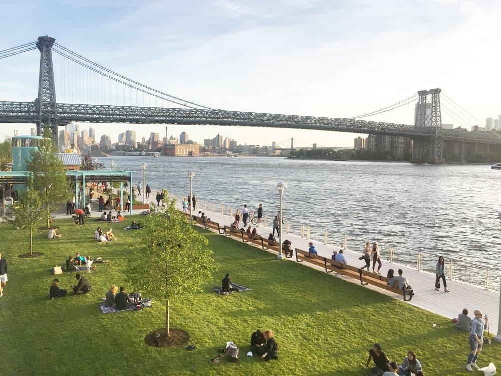 Domino Park en Brooklyn