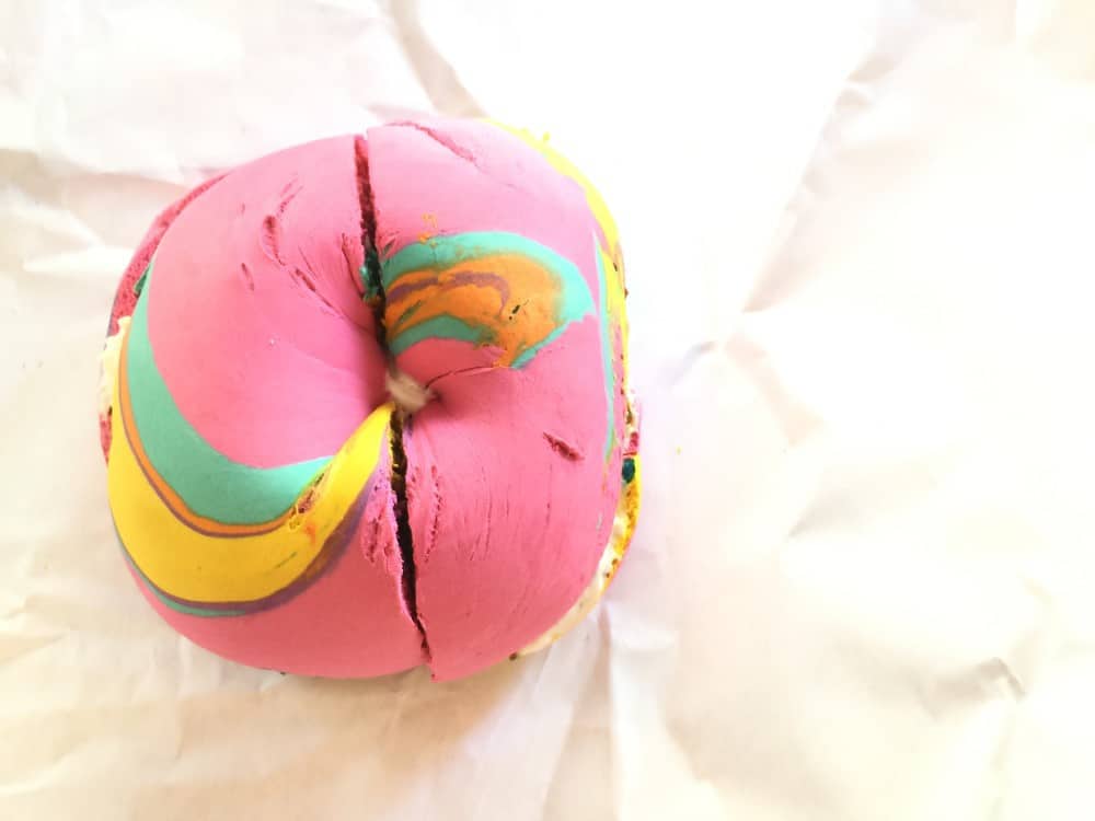 Rainbow Bagel NY