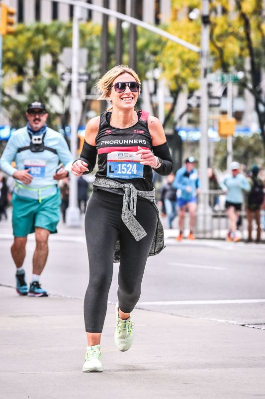 correr en Nueva York una carrera