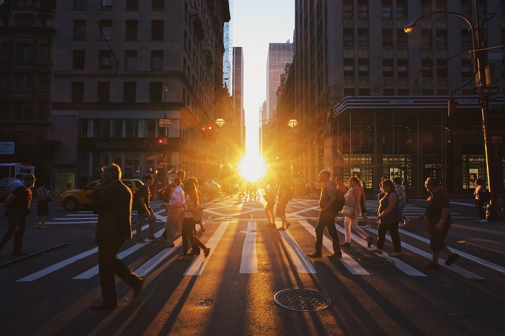 Manhattanhenge Nueva York