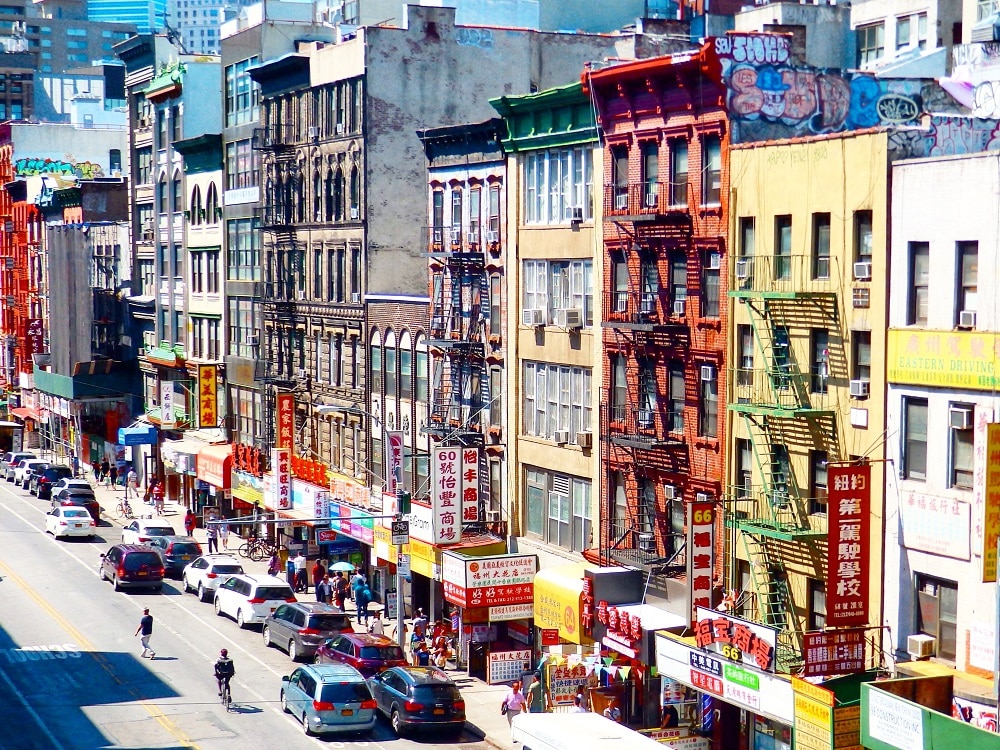Chinatown en Manhattam