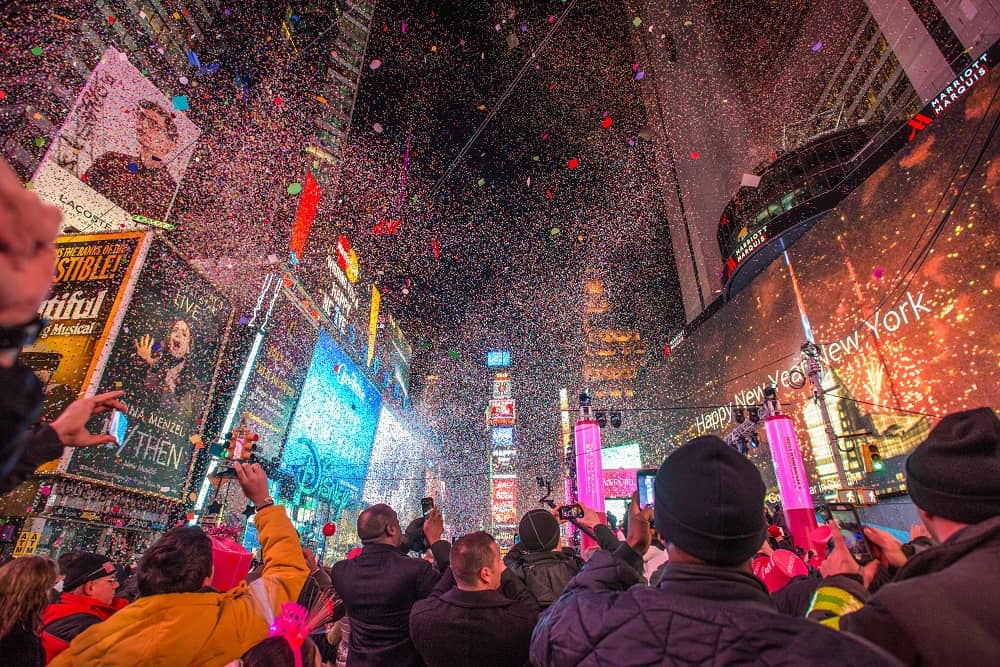 Fin de Año en Nueva York - Times Square
